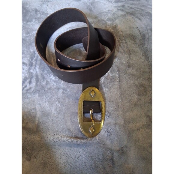 Ba&sh Women Leather Belt Medium Brown main image 7
